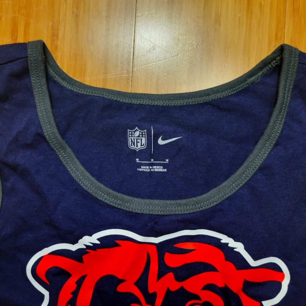 Nike NFL Chicago Bears Navy Blue Tank Top - Picture 3 of 4